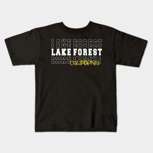 Lake Forest city California Lake Forest CA Kids T-Shirt